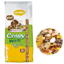 Корм Versele-Laga Crispy Muesli Hamster для хом'яків, декоративних щурів, мишей, піщанок, 20 кг
