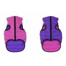 Двостороння куртка AiryVest L55 для собак, рожево-фіолетова