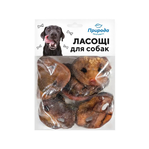 Ласощі Природа для собак п'ятак, 100 г Ласощі Природа для собак п'ятак, 100 г