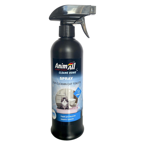 Спрей Animall Cleane Home для чищення котячих туалетів, 500 мл Спрей Animall Cleane Home для чищення котячих туалетів, 500 мл