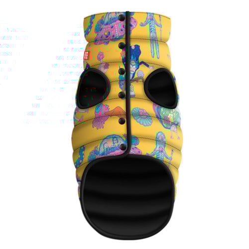 Куртка Waudog Clothes для собак, малюнок "Рік і Морті 3", M47, 63-67/39-43 см
