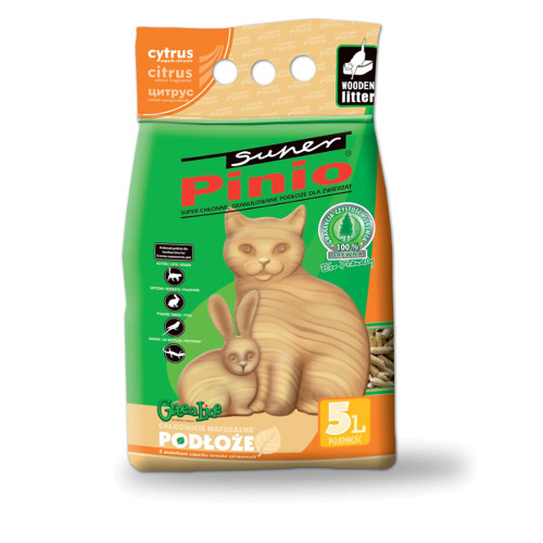 Деревний наповнювач Super Pinio з ароматом цитрусів, 5 л (3.2 кг) Деревний наповнювач Super Pinio з ароматом цитрусів, 5 л (3.2 кг)