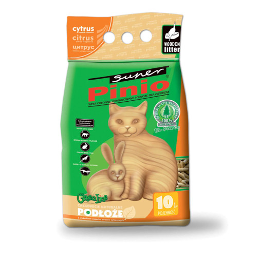 Деревний наповнювач Super Pinio з ароматом цитрусів, 10 л (6.4 кг) Деревний наповнювач Super Pinio з ароматом цитрусів, 10 л (6.4 кг)