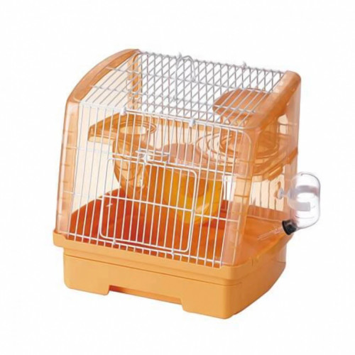 Клітка Animall Р 1107 для хом'яка, помаранчева, 26×21×26 см Клітка Animall Р 1107 для хом'яка, помаранчева, 26×21×26 см