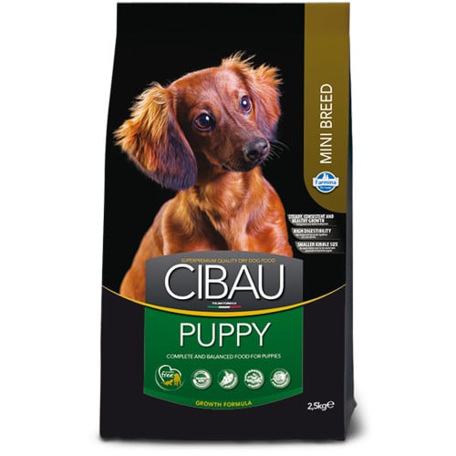 Сухий корм Farmina Cibau Puppy Mini для цуценят дрібних порід, з куркою, 2.5 кг Сухий корм Farmina Cibau Puppy Mini для цуценят дрібних порід, з куркою, 2.5 кг