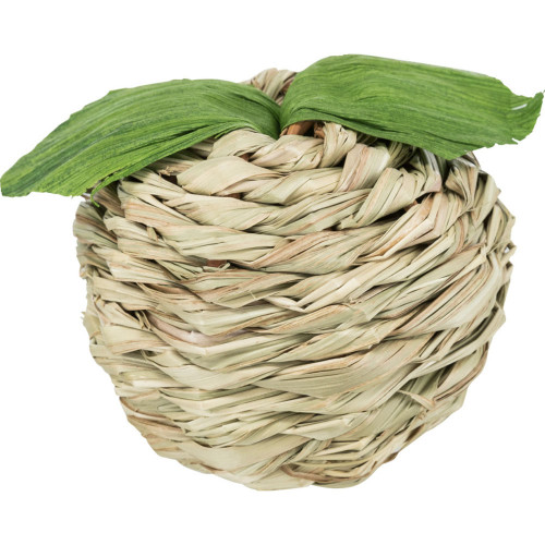 Іграшка Trixie Grass Toy із трави у формі яблука, для гризунів, 7 см Іграшка Trixie Grass Toy із трави у формі яблука, для гризунів, 7 см