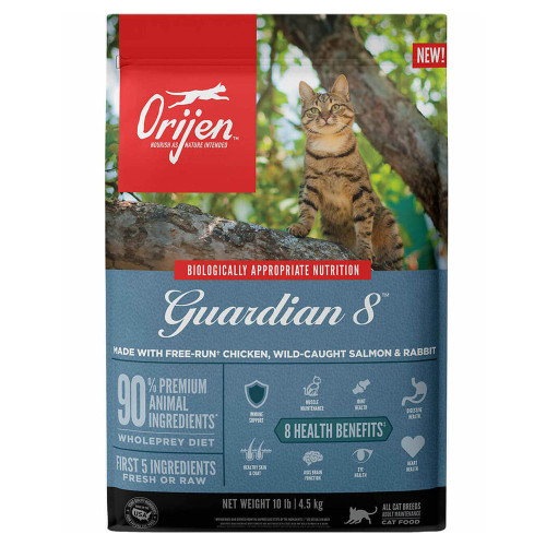 Сухой корм Orijen Guardian 8 Cat для кошек, мясной микс, 340г Сухой корм Orijen Guardian 8 Cat для кошек, мясной микс, 340г