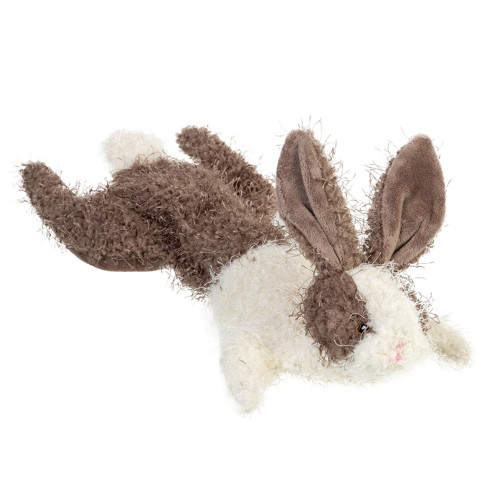 Іграшка GiGwi Plush Заєць, шкурка з пищалкою, для собак, текстиль, 47 см Іграшка GiGwi Plush Заєць, шкурка з пищалкою, для собак, текстиль, 47 см