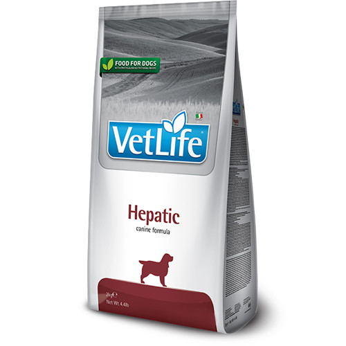 Сухий корм Farmina Vet Life Hepatic для собак, при хронічній печінковій недостатності, 2 кг Сухий корм Farmina Vet Life Hepatic для собак, при хронічній печінковій недостатності, 2 кг