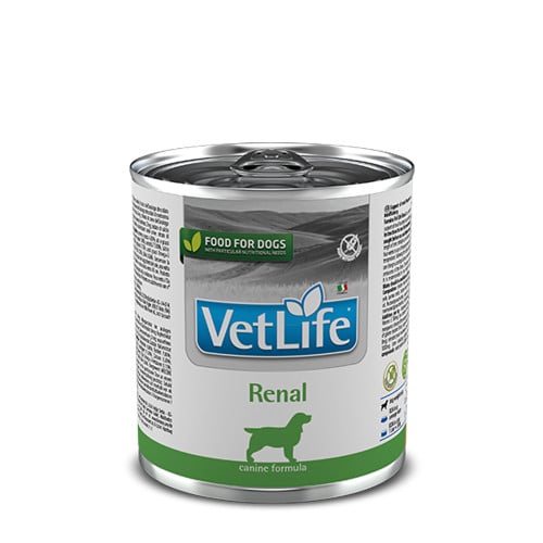 Вологий корм Farmina Vet Life Renal для собак, для підтримки функції нирок, 300 г Вологий корм Farmina Vet Life Renal для собак, для підтримки функції нирок, 300 г