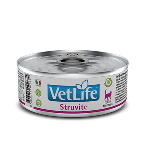 Вологий корм Farmina Vet Life Struvite для котів, для розчинення струвітних уролітів, 85 г Вологий корм Farmina Vet Life Struvite для котів, для розчинення струвітних уролітів, 85 г
