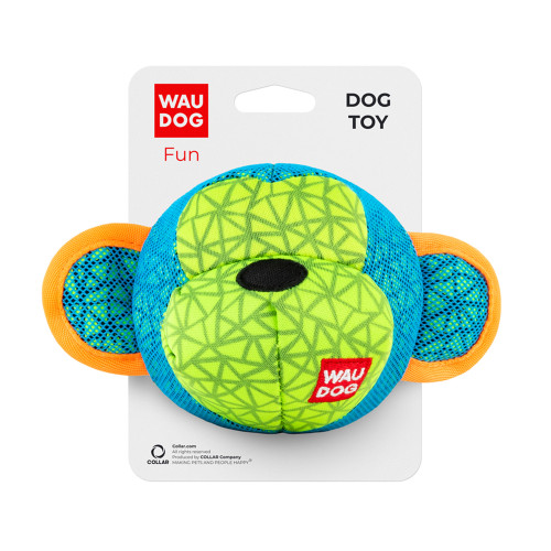 Іграшка Waudog Fun Мавпа для собак, 16×10 см, блакитна Іграшка Waudog Fun Мавпа для собак, 16×10 см, блакитна