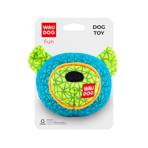 Іграшка Waudog Fun Ведмедик для собак, 20×14 см, блакитна Іграшка Waudog Fun Ведмедик для собак, 20×14 см, блакитна