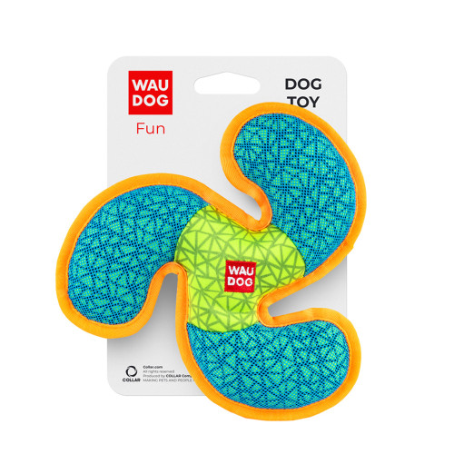 Іграшка Waudog Fun Пропелер для собак, 21×21 см, блакитна Іграшка Waudog Fun Пропелер для собак, 21×21 см, блакитна