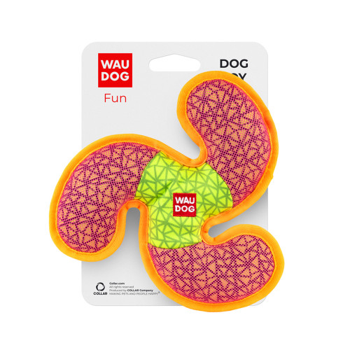 Іграшка Waudog Fun Пропелер для собак, 21×21 см, рожева Іграшка Waudog Fun Пропелер для собак, 21×21 см, рожева