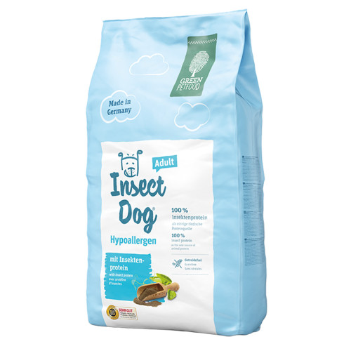 Сухий корм Green Petfood InsectDog Hypoallergen Adult для дорослих собак, з протеїнами комах, 900 г Сухий корм Green Petfood InsectDog Hypoallergen Adult для дорослих собак, з протеїнами комах, 900 г