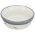 Миска Trixie Ceramic Bowl для котів, діаметр 12 см, 300 мл, біла/синьо-сіра