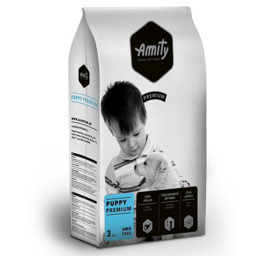 Сухий корм Amity Premium Puppy для цуценят всіх порід, 3 кг Сухий корм Amity Premium Puppy для цуценят всіх порід, 3 кг