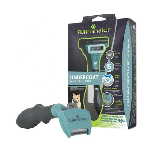 Фурмінатор FURminator Long Hair для котів з довгою шерстю, розмір S Фурмінатор FURminator Long Hair для котів з довгою шерстю, розмір S