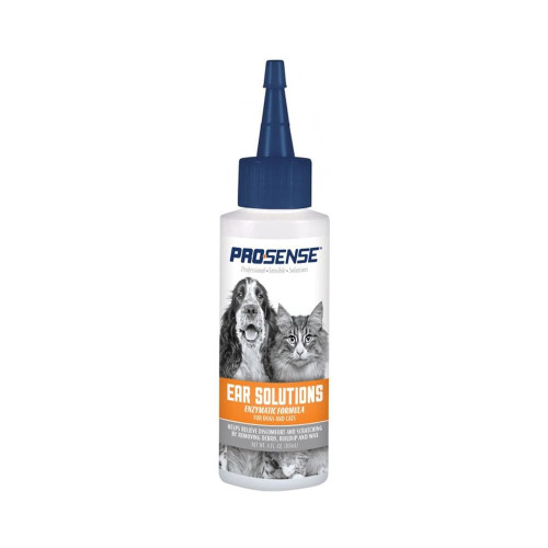 Лосьйон 8in1 Pro-Sense Ear Cleanser Liquid, вушний для собак і котів, 118 мл Лосьйон 8in1 Pro-Sense Ear Cleanser Liquid, вушний для собак і котів, 118 мл