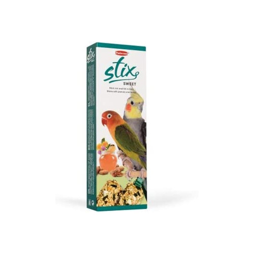 Додатковий корм Stix Sweet parrocchetti для середніх папуг, 100 г Додатковий корм Stix Sweet parrocchetti для середніх папуг, 100 г