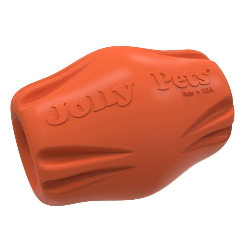 Жувальна іграшка Jolly Pets Flex-N-Chew Bobble для собак, помаранчева, 7.5 см Жувальна іграшка Jolly Pets Flex-N-Chew Bobble для собак, помаранчева, 7.5 см
