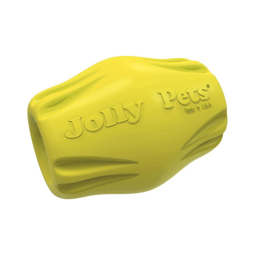 Жувальна іграшка Jolly Pets Flex-N-Chew Bobble для собак, жовта, 5 см Жувальна іграшка Jolly Pets Flex-N-Chew Bobble для собак, жовта, 5 см