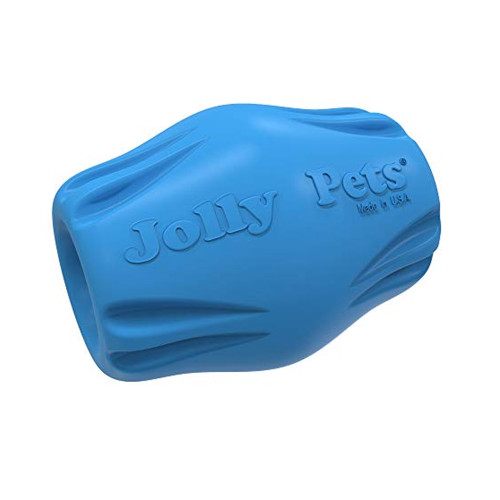 Жувальна іграшка Jolly Pets Flex-N-Chew Bobble для собак, синя, 6.5 см Жувальна іграшка Jolly Pets Flex-N-Chew Bobble для собак, синя, 6.5 см