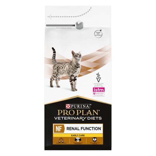 Сухий корм Purina Pro Plan Veterinary Diets NF Renal Function Early Care для котів, при хворобах нирок, 1.5 кг Сухий корм Purina Pro Plan Veterinary Diets NF Renal Function Early Care для котів, при хворобах нирок, 1.5 кг