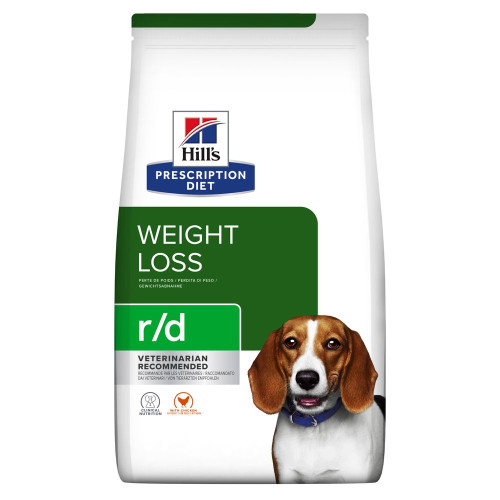 Сухий корм Hills Prescription Diet R/D для собак з зайвою вагою, 10 кг Сухий корм Hills Prescription Diet R/D для собак з зайвою вагою, 10 кг