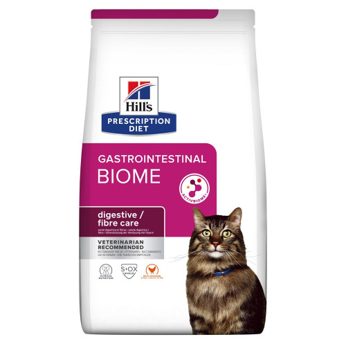 Сухий корм Hills Prescription Diet Feline Gastrointestinal Biome для котів, при діареї та розладах травлення, 3 кг Сухий корм Hills Prescription Diet Feline Gastrointestinal Biome для котів, при діареї та розладах травлення, 3 кг
