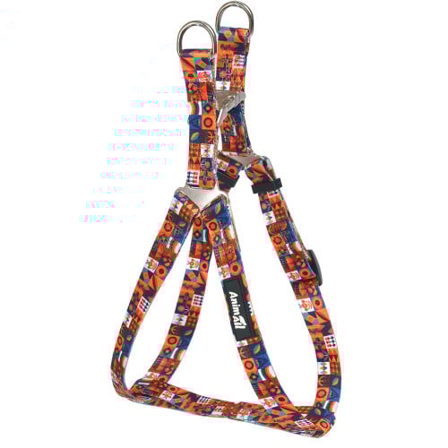 Шлея AnimAll L-2, для собак, нейлон, 2.5×50-78 см