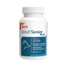 Харчова добавка Dolfos Dolvit Senior для літніх собак, 90 табл.